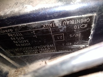 фото thumb №7, Bmw e39 sedan двері праві зад orientblau