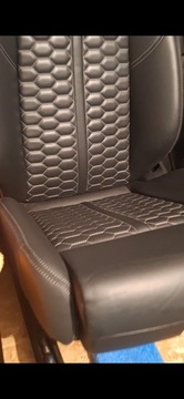 фото thumb №16, Сидіння rs audi rs5 8w s5 a5 купе recaro шкіра масажі jak нове szwajca