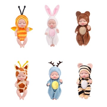 МИНИ-КУКЛЫ REBORN BABY ANIMALS 6 ШТ. 11 СМ