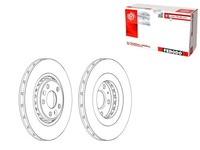 фото thumb №1, Тормозные диски тормозные 2szt. перед renault clio iv espace v grand scenic