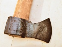 Орыг. Старинный кованый топор топорище 1,8 кг
