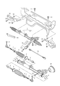 фото thumb №8, Лист защита рулевой рейки 4f0422703c audi a6 s6 c6