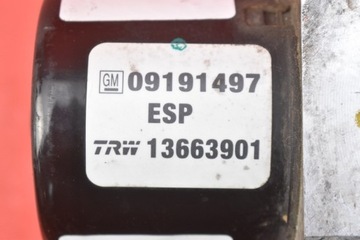 фото thumb №12, Opel оригинальный номер 09191497 насос abs