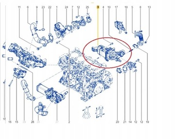 фото thumb №8, Радіаторів вихлопних газів egr renault opel fiat 1,6 dci 147357086r нова оригінал