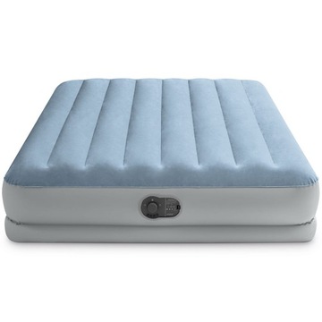 Materac dwuosobowy z pompką USB 203x152x36 INTEX