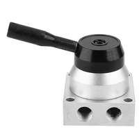 фото thumb №6, Пневматический ручной клапан управляющий 3-pozycyjny, 4-drogowy клапан с ks