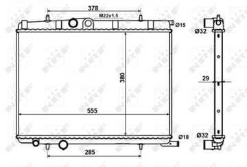 фото thumb №13, Радиаторов двигателя nrf 133074 pe2207 8mk376718181