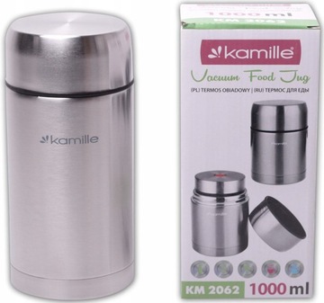 Ужин-термос для супа-обеда KAMILLE 1,0л