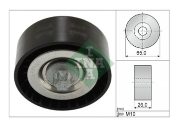 фото thumb №2, Schaeffler ina 532 0570 10 ролик kierunkowa / напрямна, стрічка klinowy зубчастий