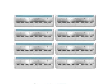 Картриджи Wilkinson Quattro Titanium Sensitive 8