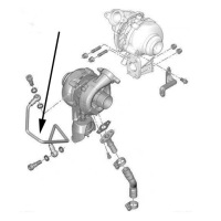 фото thumb №5, Шланг масляний трубка турбіни citroen peugeot ford 1.6 hdi tdci