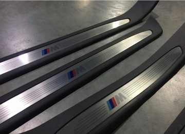 фото thumb №5, Накладки na планки пороговые bmw e60 e61 м-пакет