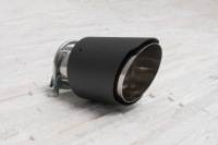 фото thumb №6, Тюнинговая наконечник выхлоп 4" 66 mm карбон