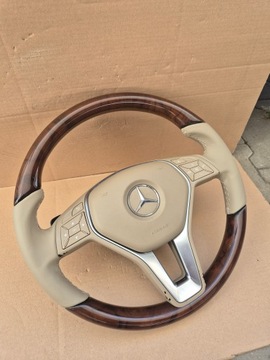 фото thumb №11, Комплектна дерев'яна кермо mercedes cls w218 e w212 w204 glk sl ml w166