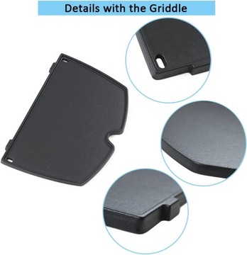 ŻELIWNA PŁYTA DO GRILLA GAZOWEGO WEBER 6560 trapezowa 45,3 x 31,6 cm