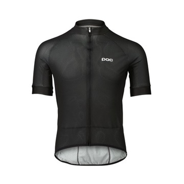 ДЖЕРСИ С ЛОГОТИПОМ POC ESSENTIAL ROAD Футболка M «Ураново-черный/водородно-белый»