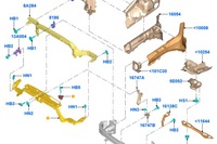 фото thumb №7, Ford edge mk2 панель передній gt4b-r16e166-ah новий оригінальний 2020527