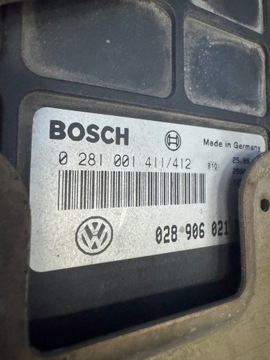 фото thumb №7, Компьютер блок управления двигателя vw 0281001411/412 028906021
