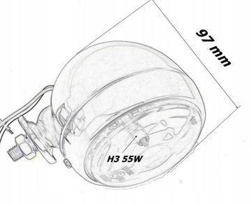 LIGHTBARY ЛАМПЫ KAWASAKI VN 750 800 900 1500 1600 1700 2000 EN 500 454 LTD