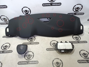 фото thumb №1, Opel crossland панель консоль - накладка подушка безопасности подушки ремни оригинал