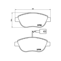 Brembo p23 087 Ціна, фото thumb