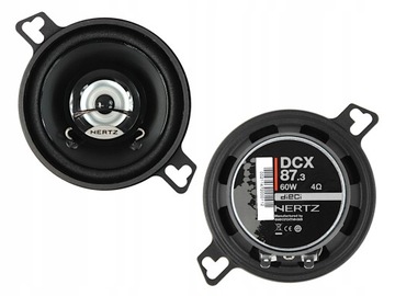 HERTZ DCX87.3 МОЩНЫЕ АВТОМОБИЛЬНЫЕ ДИНАМИКИ 87MM 8,7CM 60W ПЕРЕДНЕЕ ОКНО