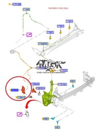 фото thumb №14, Помпа распылителя ford edge mondeo smax galaxy