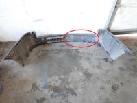 Бампер задняя задний mv931 renault laguna i kombi 98- Недорого, фото thumb