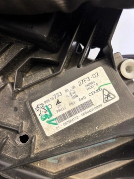 фото thumb №12, Лампа левый перед peugeot 308 iii 3 t10 9851673380