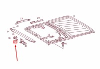 Mercedes-benz e w124 зачіп утримуючий люк a1247820046 оригінальний Зі Шроту, фото thumb