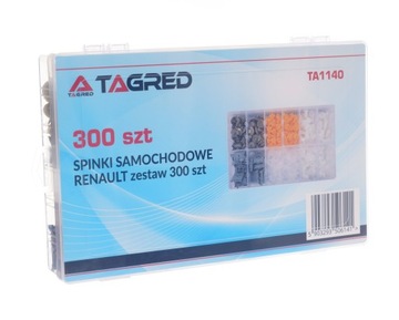 фото thumb №14, Клипсы автомобильные клипсы крепежные do renault набор 300 szt + кассета