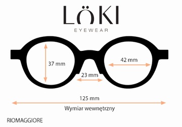 +3.0 Plusy LOKI - ITALY Okulary do komputera Blue Block okulary do czytania