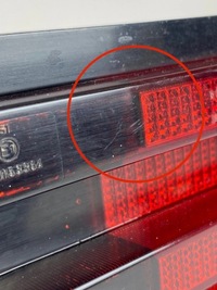 фото thumb №13, Стекло фары лампа задняя задняя левая mercedes 190 w201 тонированная