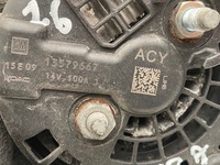 фото thumb №7, Opel astra j zafira c 1.6 16v генератор 100 amp 13579667