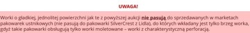 Worki 35x40 do pakowania próżniowego vacuum PA/PE 100 szt