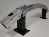 фото thumb №8, Mercedes балка підсилювач w бампер переднє 63 65 amg sl r230 230 рестайлінг