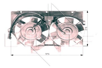 фото thumb №1, Вентилятор радіатор nrf 1058001 1013004 7140980 1