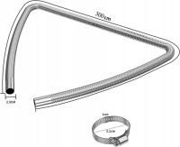 фото thumb №9, 2025 труба вихлопна вихлопних газів eberspacher webasto ø24 3m