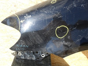 фото thumb №7, Vw touran 1t2 2007 2008 2009 рестайлинг крыло левый