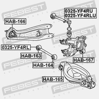 фото thumb №11, Втулка рычага заднего honda pilot yf4 2009-2014