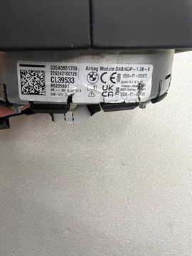 фото thumb №5, Bmw 7 g70 подушка водія шкіра електрик чорна