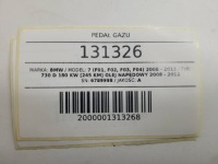 фото thumb №9, Педаль потенціометр газу bmw 7 f01 f02 6789998