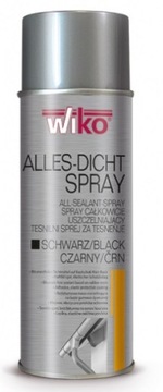 GUMA W SPRAYU SPRAY PŁYNNA USZCZELKA CZARNA AUTO - RYNNA - WIKO 400 ml