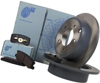 фото thumb №1, Blue print тормозные диски+ тормозные колодки задняя jeep compass i 262mm