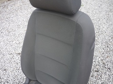 фото thumb №7, Сиденье левый перед vw golf v 5d чёрный хороший европа