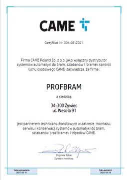 Привод гаражных ворот CAME HG600