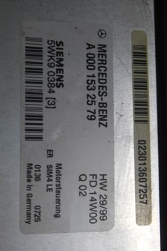 фото thumb №4, Компьютер двигателя mercedes c класс w203 2.0