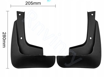 фото thumb №7, Rnvinry 4szt. крылья автомобильные pp do toyoty camry 2.4 2002-2006