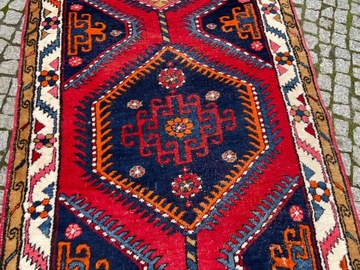 100lat IRAN VINTAGE CHODNIK AFSHAR 320x108 gal8tys
