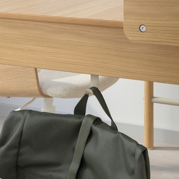 IKEA RIDSPO Biurko dąb 140x70 cm